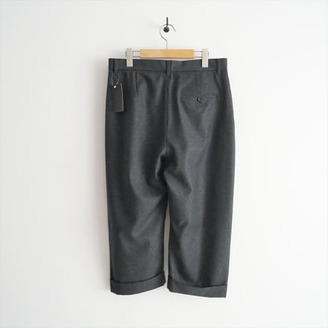 2023AW / 未使用 / L'Appartement / FLANNEL CURVY PANTS / 23030560401030 / 2405-0660