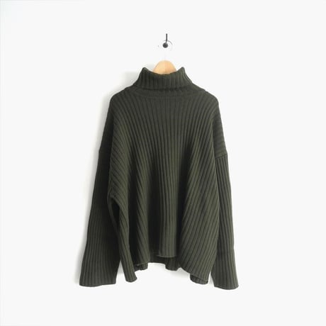 2023AW / 未使用 / Plage / wide rib turtle ニット / 23080922728030 / 2412-2026