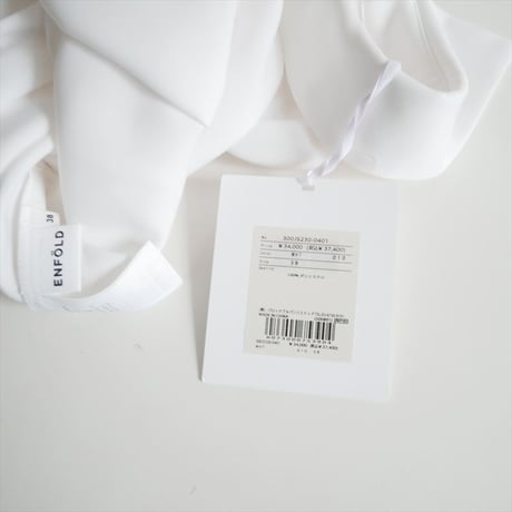2026SS今季・人気完売品 / 未使用 / ENFOLD STAND DRAPE PULLOVER 300JS230-0401 / 2604-1281