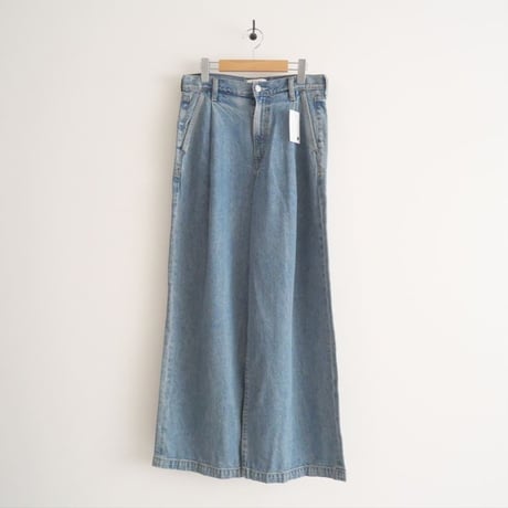 2024SS / AGOLDE / ELLIS　TROUSER　タックワイドデニム / 2408-0348