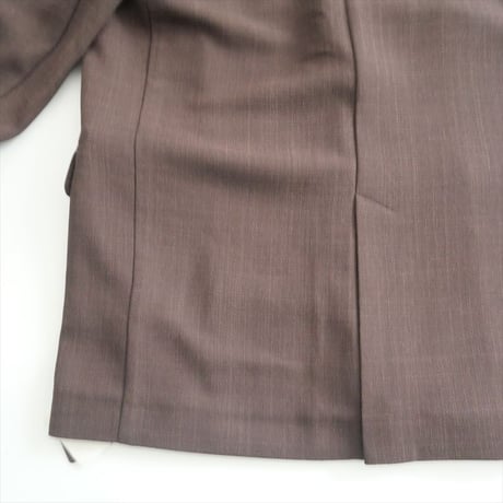 2022AW / 未使用 / R'IAM / Plage / BROWN ジャケット / 22010922600030 / 2405-1428
