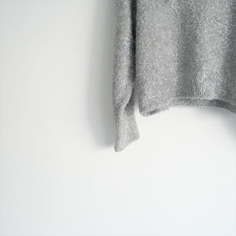 2023AW / UNITED ARROWS / グリッター クルーネック ニット / 15136994728 / 2412-0624