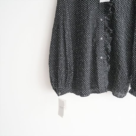 2025SS今季新作・人気完売品 / 未使用 / journal standard luxe / ローンドット フリルブラウス / 25050440012010 / 2504-0151