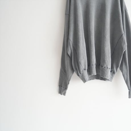 ○2022AW / R'IAM / Plage / MENダメージスウェット / 22070922604040 / 2509-0367