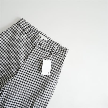 2025SS Drawing Numbers ミックスリネンノータックワイドパンツ DNZ1051302A00032605-0612