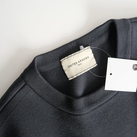 2021AW  / UNITED ARROWS / ミラノリブ クルーネック ニットワンピース B /  2206-0406