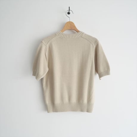 2023SS / Plage / 5G CO 半袖ニット / 23080922108010 / 2411-0588
