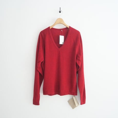 〇2023AW / FREEMAN-B / カシミヤVネックニット / 23W-FE20 / 2505-0381