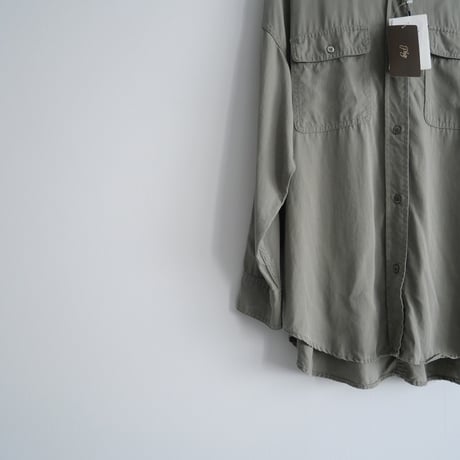 2022 / Plage / glossy compact シャツ / 22050922710020 / 2303-0312