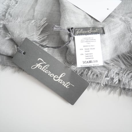 継続販売品 / 未使用 / Faliero Sarti / モダールカシミヤストール　Azzurra / 22630 / 2411-1632