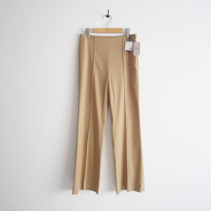 Deuxieme Classe MODY ストレッチフレアパンツ 36 ベージュ Deuxieme Classe MODY ストレッチフレアパンツ 36 ベージュ Deuxieme