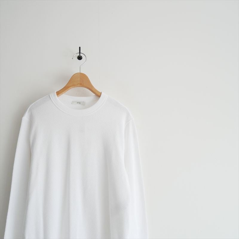 未使用 / BEAUTY&YOUTH購入品 / ATON / ラウンドヘムロングスリーブ