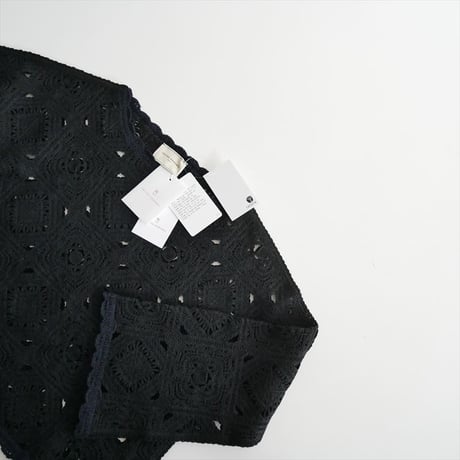 2025SS / 未使用 / UNITED ARROWS / クロッシー エンブロイダリー ニットプルオーバー / 15181061911 / 2512-1077