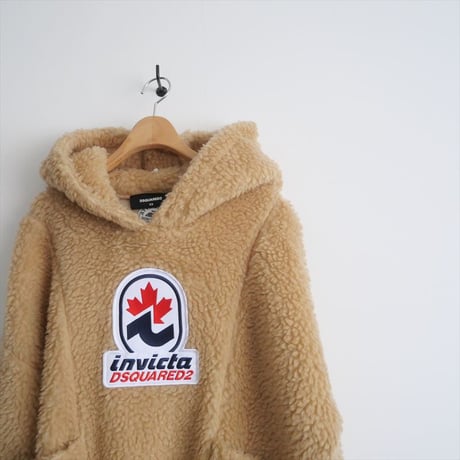 2022AW / L'Appartement購入品 / DSQUARED2 / Invicta Teddy Hoodie / 22070570000830 / 2411-0657