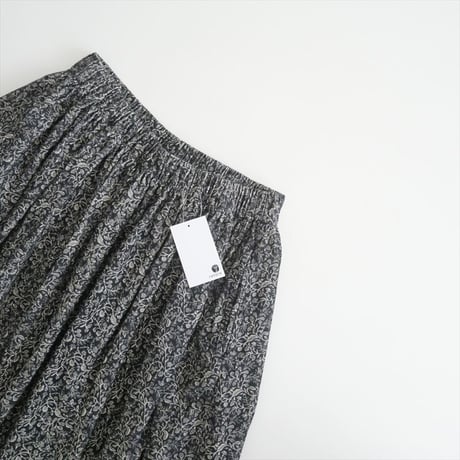 2024AW・人気完売品 / SOIL / CORDUROY FLOWER PRINT SK / NSL24534 / 2505-1070