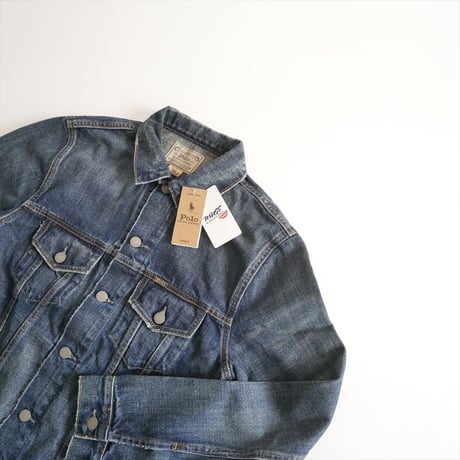 2026SS今季・人気完売品 / 未使用 / POLO RALPH LAUREN DENIM TRACKER ジャケット 26010521000610 / 2604-1569