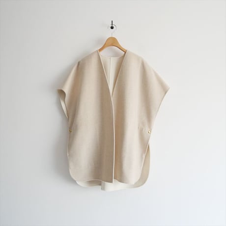 2023AW / Drawer / PRE1 ハウンドトゥースリバー ジレ  / 6522-234-0814 / 2512-0848