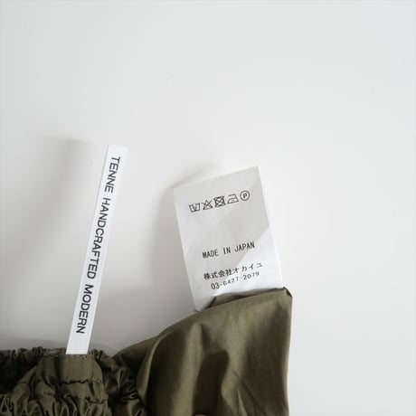 継続販売品 / TENNE HANDCRAFTED MODERN / big pocket culottes / 2405-0634