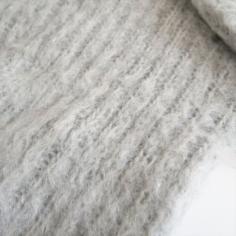 〇2022AW / CLANE / COLOR MOHAIR SHAGGY CARDIGAN / 13106-2112 / 2502-0537