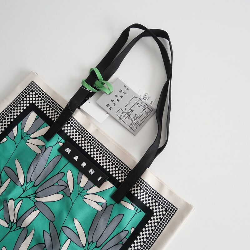 未使用 / MARNI / FLOWER CAFÉ バンダナトートバッグ / SHMH0046 未使用 / MARNI / FLOWER CAFÉ バンダナトートバッグ / SHMH0046