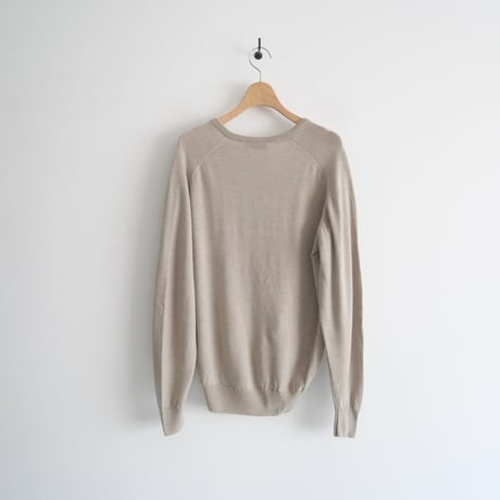 JOHN SMEDLEY / 24G 長袖Vネックニット / メンズ展開サイズ 2208-0679