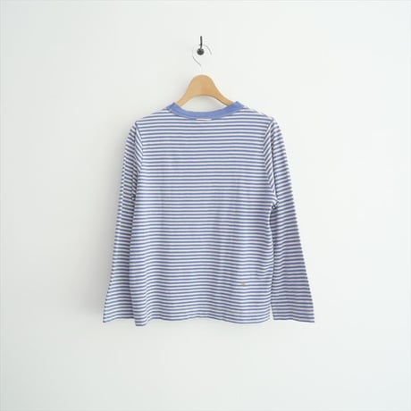 45R / 天竺ボーダーの四角Tシャツ / 50170074 / 2508-2261