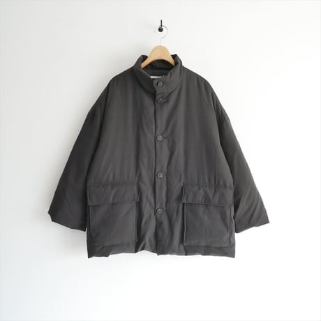 2025AW・人気完売品 / GALERIE VIE / ピーチクロスダウン スタンドカラーオーバーコート / 23085408203 / 2601-0087