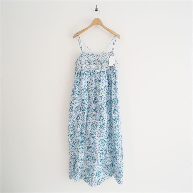 2023SS / SOULEIADO / コットンリネンプリント キャミソール