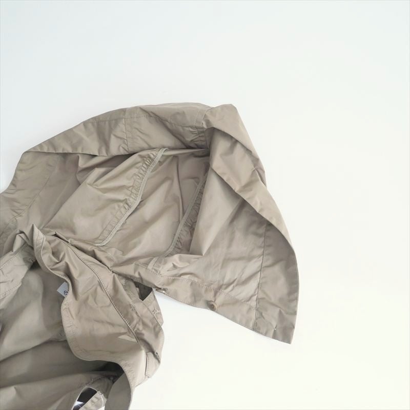 2024AW / journal standard luxe / タフタ フードトレンチコート