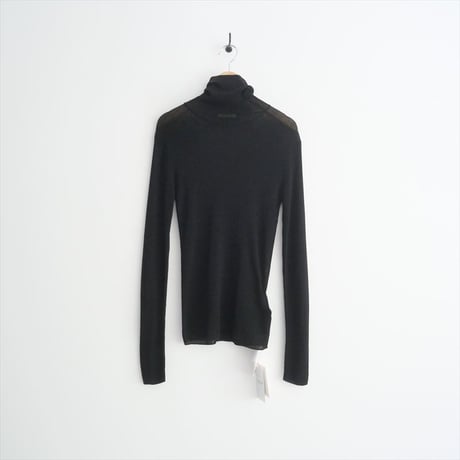 2023AW / 未使用 / DEUXIEME CLASSE / Sheer Rib タートルネックプルオーバー / 23080500803030 / 2506-0784