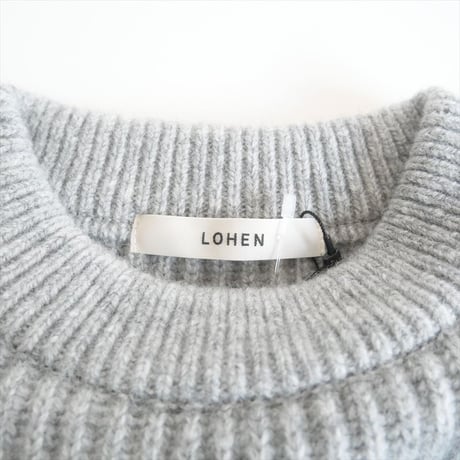 2022AW / 未使用 / LOHEN / レイヤードスリーブニット / LH22A-KN056 / 2501-2101