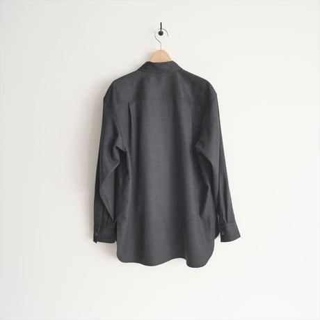 2024AW / 未使用 / SPICK&SPAN / ファインウールストレッチシャツ / 24050200811030 / 2501-0081
