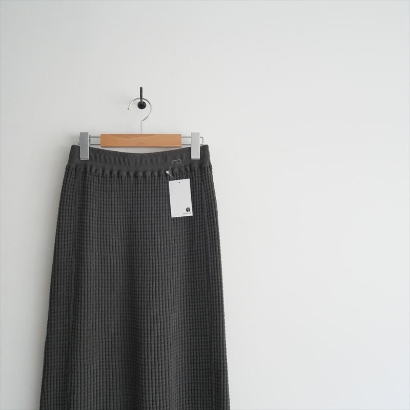 美品☆2025SS FRAMeWORKワッフルストレートスカート 美品☆2025SS FRAMeWORKワッフルストレートスカート