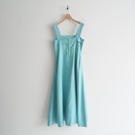 2023 / Ron Herman別注カラー LOOK掲載商品 / ebure × Ron Herman / Botanical Linen Dress (sax) / 2311-0323