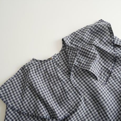 2026SS今季・人気完売品 / 未使用 / BUNON Khadi Linen Cotton Big Collar Wide Blouse BN2627 / 2604-1407
