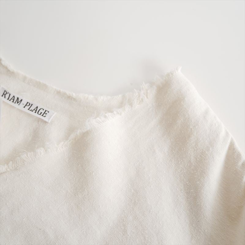 Plage R’IAM シルクMIX DAMEGE シャツ R'IAM シルクMIX DAMEGE シャツ（シャツ／ブラウス）｜Plage