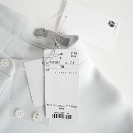 2025SS / 未使用 / theory luxe / Marvine Jens ボウタイブラウス / 41-5108200 / 2602-0864