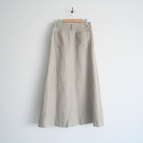 2023SS / Lisiere / L'Appartement / Linen Canvas Long Skirt / 23060560206210 / 2411-0090