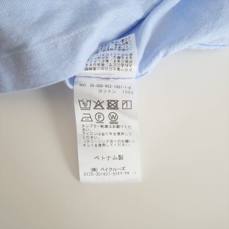 2025SS今季・人気完売品 / Plage / OX Poncho シャツ / 25050922102110 / 2505-0095