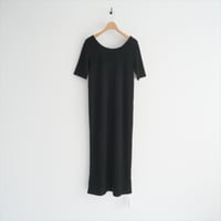2025SS / 未使用 / Plage / Rib ハーフスリーブ ワンピース / 25040922105210 / 2508-0909