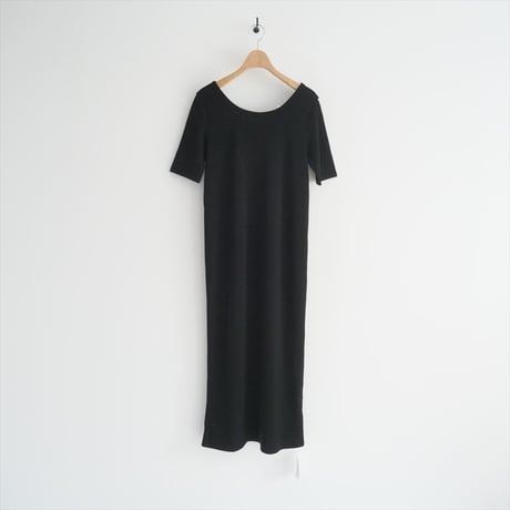 2025SS / 未使用 / Plage / Rib ハーフスリーブ ワンピース / 25040922105210 / 2508-0909