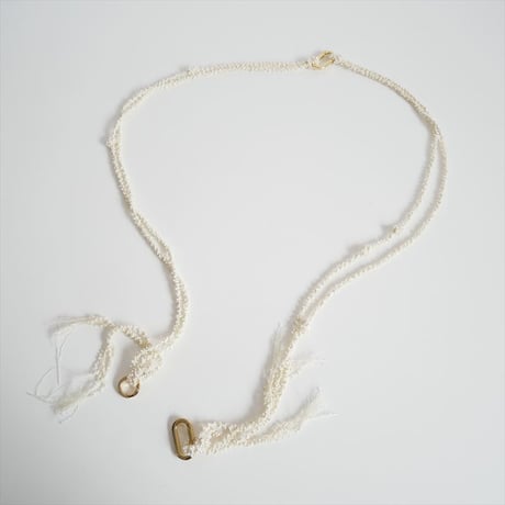 2025SS / 未使用 / MUSE de Deuxieme Classe購入品 / DARKPARK / PHEBE FAUX PEARL WIDE パンツ / 2510-0568