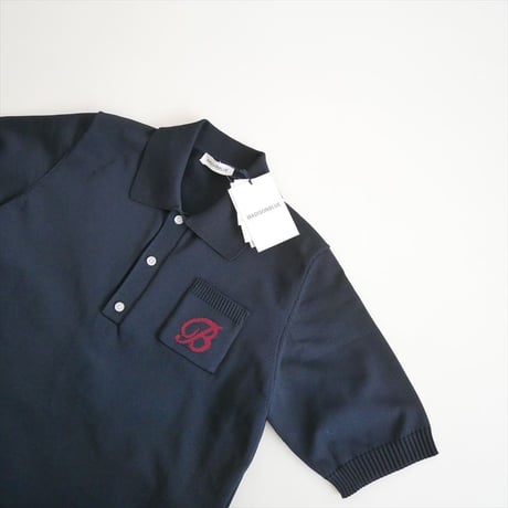 2025SS / 未使用 / MADISON BLUE / POLO KNIT / MB251-8024 / 2601-0404
