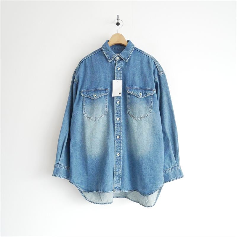 healthy denim ヘルシーデニム slobe別注 ビッグシャツ Healthy DENIM/ヘルシーデニム】SLOBE別注 ビッグシャツ（シャツ