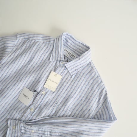 2023SS / 未使用 / SALON adam et rope'別注 / INDIVIDUALIZED SHIRTS / リネンシャツ タム / SBH53090 / 2403-2071