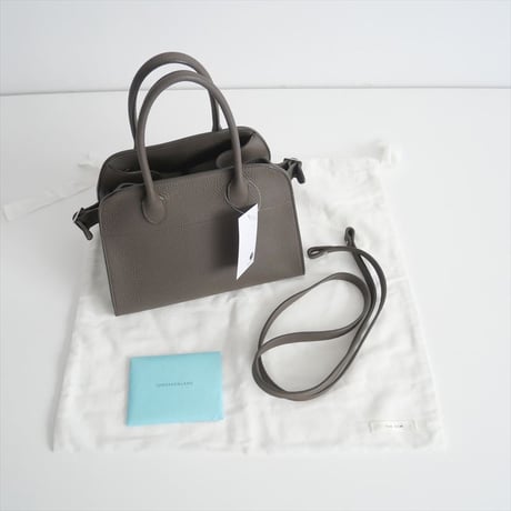 2023 / TOMORROWLAND購入品 / THE ROW / Soft Margaux 10 バッグ レザー エレファント / W1190L133 / 2503-0127