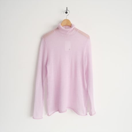 2024AW / beautiful people / Soft Mohair Jersey Turtle Neck Top / 1435310006 / 2501-0292
