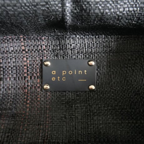 2022SS / L'Appartement購入品 / A POINT ETC / Raphia Clutch / 22092570000910 / 2407-0373