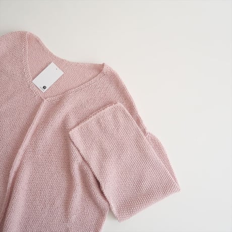 2024SS / 未使用 / SPICK&SPAN / カノコ編みペーパーヤーン2WAYルーズニット / 24080200509010 / 2505-0681