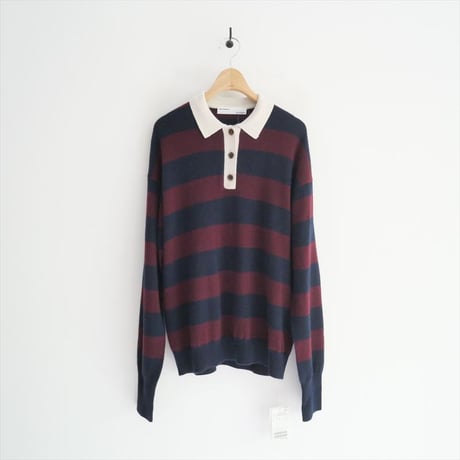 2021AW / 未使用 / L'Appartement / Cashmer rugger Knit / 21080560103630 / 2402-0615